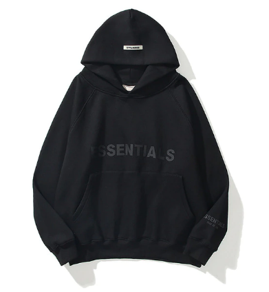 Differences between fake and authentic Essentials Hoodie