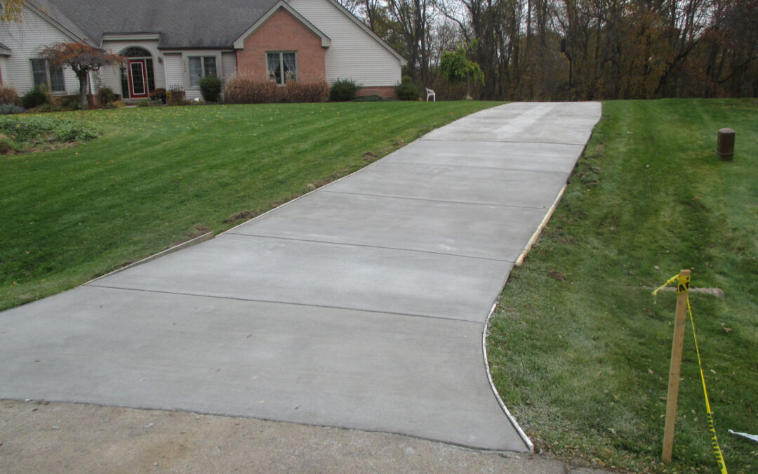 concrete driveway Sherwood Park