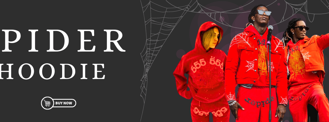 Spider Hoodie with Glow-in-the-Dark Webis