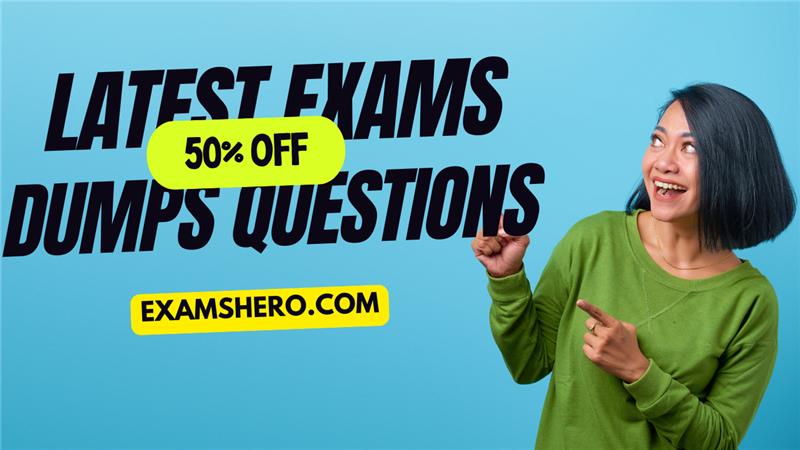 50% off on exams dumps