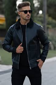 Men’s Brown Leather Coat Jacket Collection